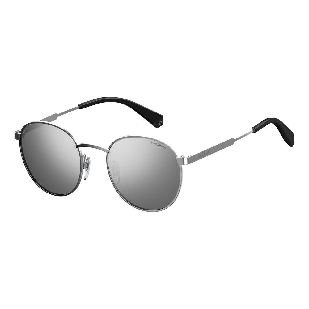 Polaroid Silver Metal Sunglasses