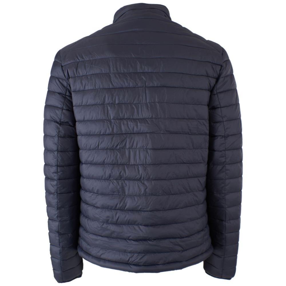 Yes Zee Blue Nylon Jacket YE-14590-S