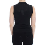 Dolce & Gabbana Black Sleeveless Crewneck Vest Pullover SIG13359-2