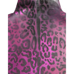 Dolce & Gabbana Pink Leopard Print Polyester Shift Midi Dress DR28965-40