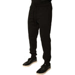 Dolce & Gabbana Black Cotton Jogger Men Sweatpants Pants PAN75666-48