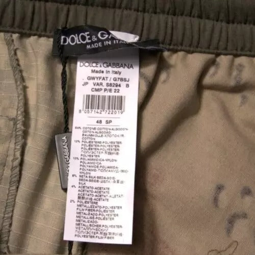 Dolce & Gabbana Multicolor Patchwork Cotton Jogger Sweatpants Pants PAN75667-48