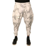 Dolce & Gabbana White Camouflage Cargo Jogger Pants PAN75702-46
