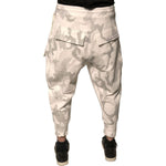 Dolce & Gabbana White Camouflage Cargo Jogger Pants PAN75702-46
