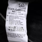 Dolce & Gabbana Black Cotton Stretch Skinny Men Denim Jeans PAN75883-50