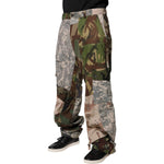 Dolce & Gabbana Multicolor Patchwork Camouflage Cargo Pants PAN75911-48