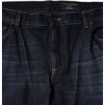 Dolce & Gabbana Dark Blue Cotton Skinny Denim Jeans PAN75931-58
