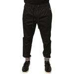 Dolce & Gabbana Black Cotton Stretch Jogger Sweatpants Pants PAN76043-50