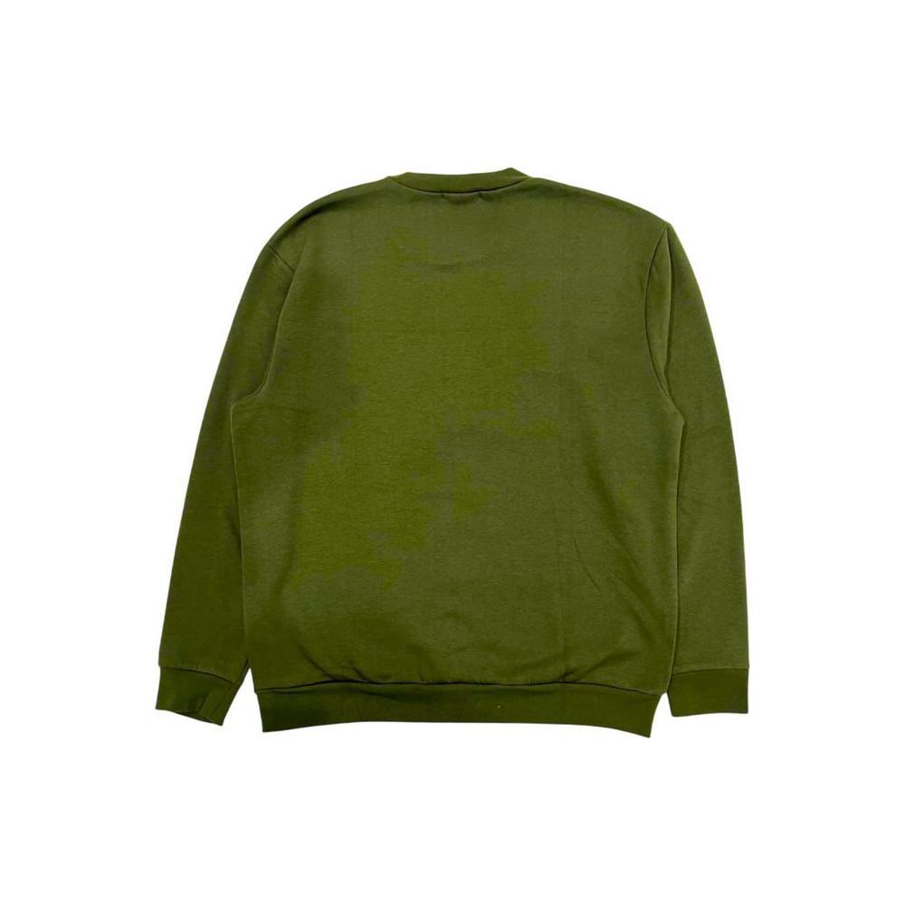 Cavalli Class Green Polyester Men's Hoodie CA-24780-M