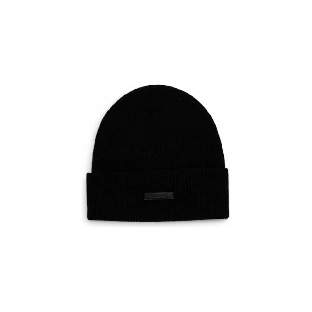 Calvin Klein Black Cashmere Hats & Cap