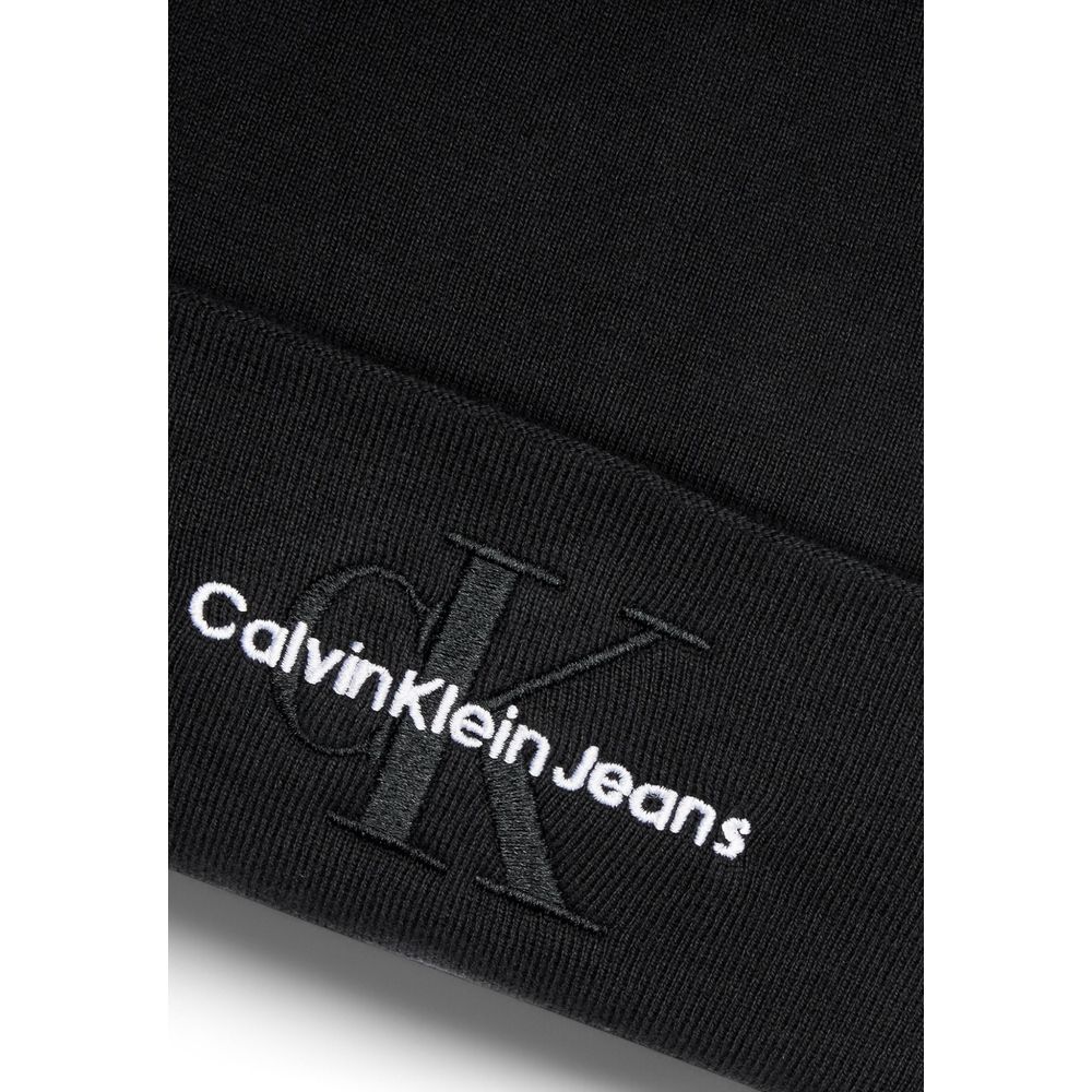 Calvin Klein Jeans Black Organic Cotton Cap (Baseball Hat)