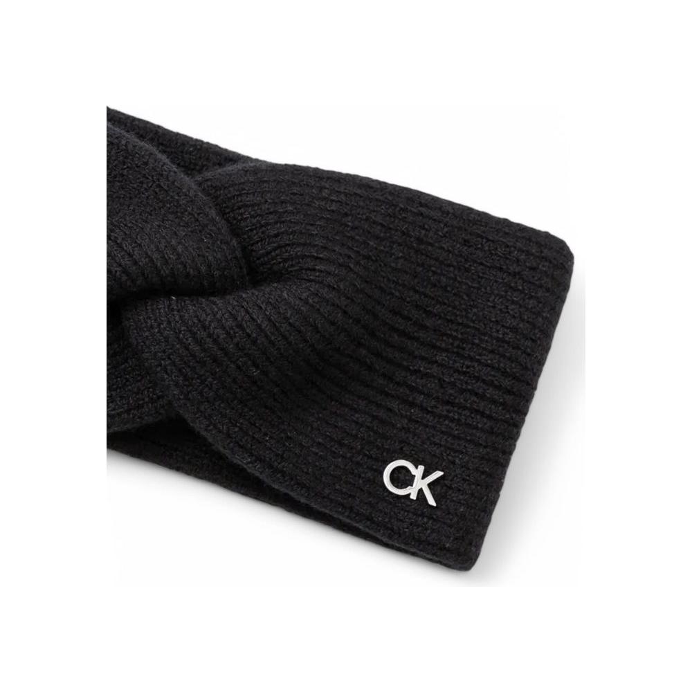 Calvin Klein Black Wool Hat