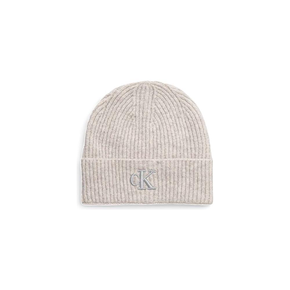 Calvin Klein Gray Marabou Caps Baseball Hat CA-14597300137-ONE SIZE