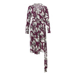 Lardini Elegant Purple Viscose Dress LA-1181663-IT40|S