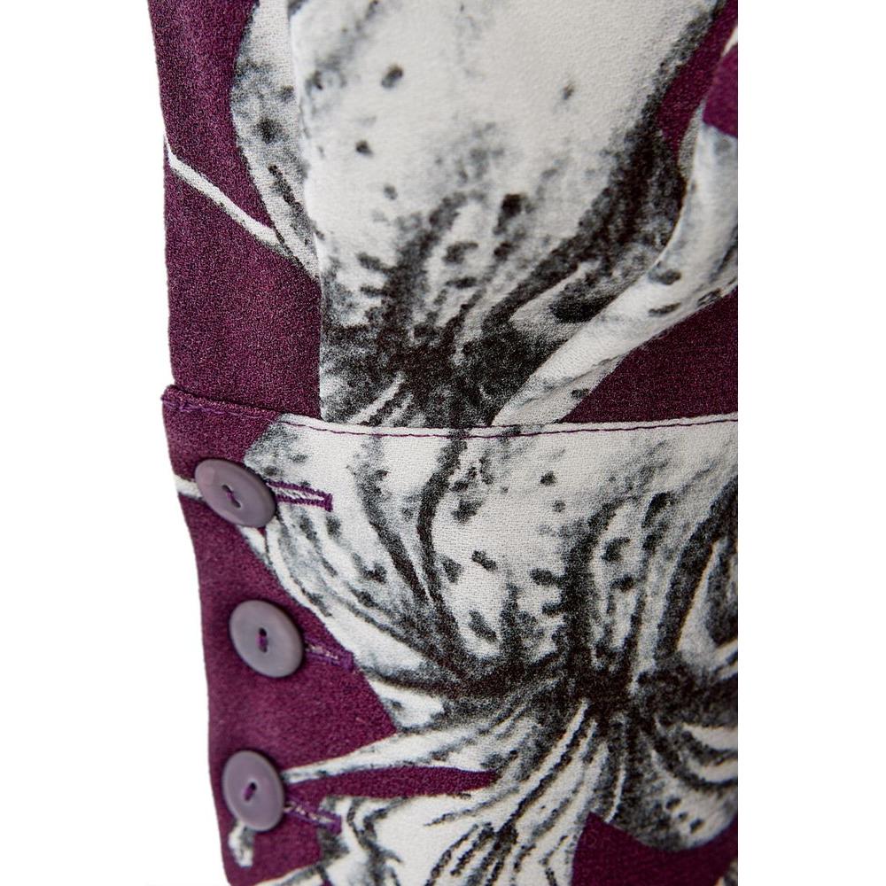 Lardini Elegant Purple Viscose Dress LA-1181663-IT40|S