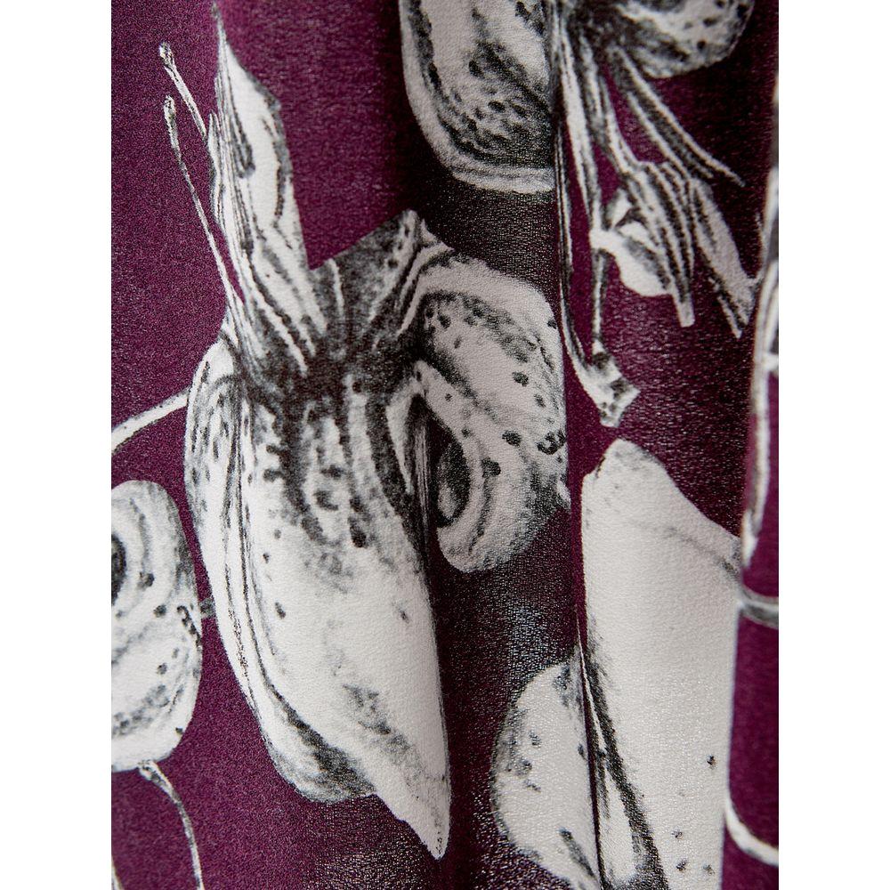 Lardini Elegant Purple Viscose Dress LA-1181663-IT40|S