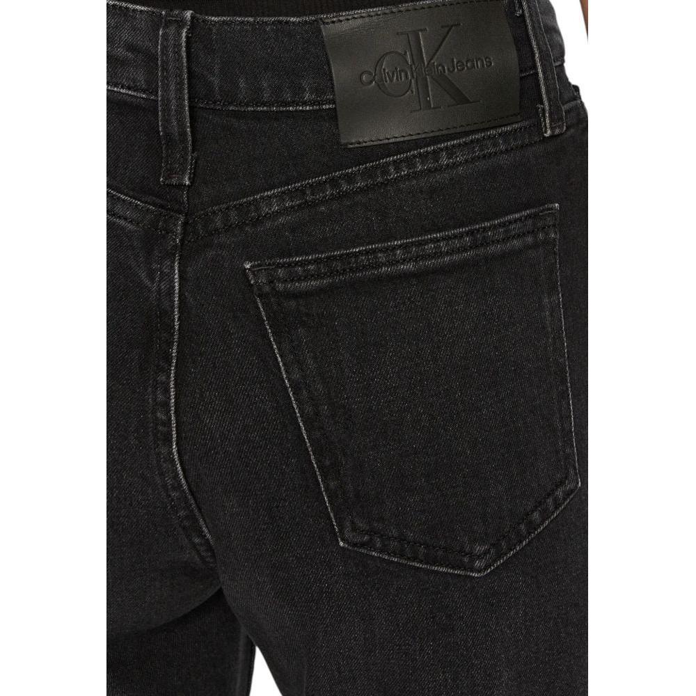 Calvin Klein Jeans Black Cotton Mom Jean CA-16504700009-W26 | L32