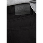 Calvin Klein Jeans Black Cotton Relaxed Fit Jean CA-16498000009-W31 | L32
