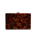 Dolce & Gabbana Brown Leather Clutch Evening Crossbody Bag BAG4035