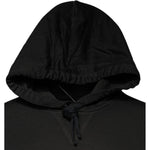 Dolce & Gabbana Black Cotton Hooded DG Shield Pullover Sweater TSH878505-L