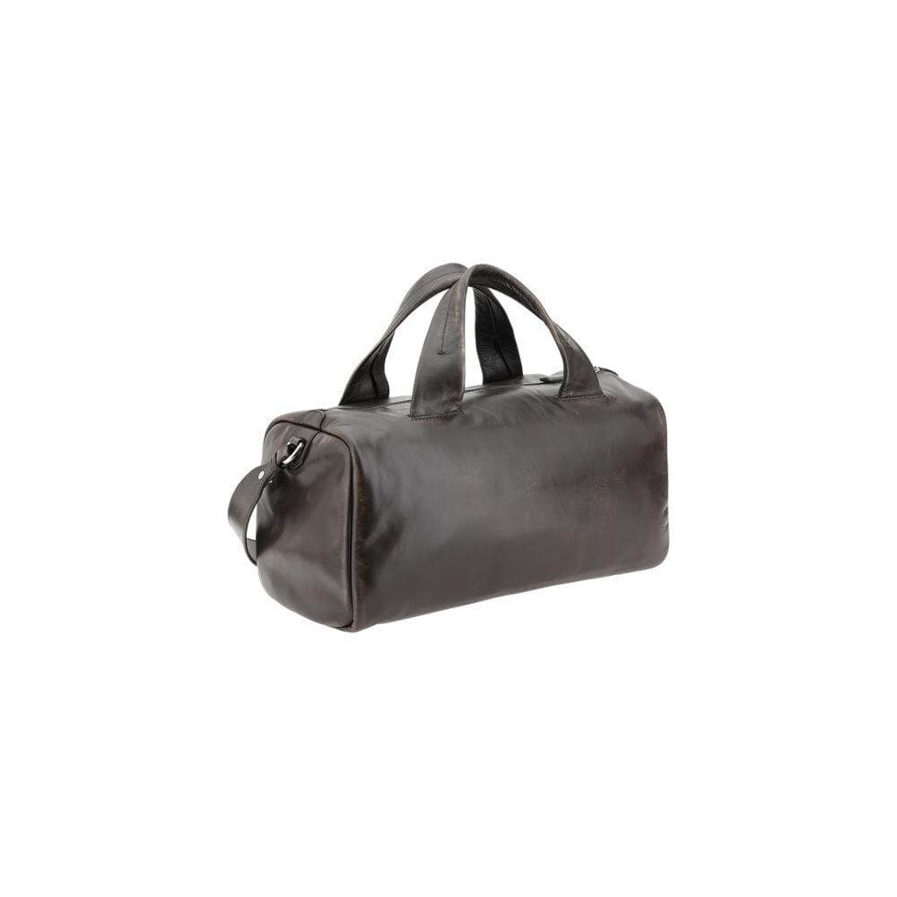 Prada Leather Men Travel Bag Prada Dim Gray