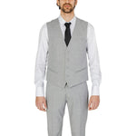 Antony Morato Gray Polyester Waistcoat AN-13372700136-IT54 | XXL