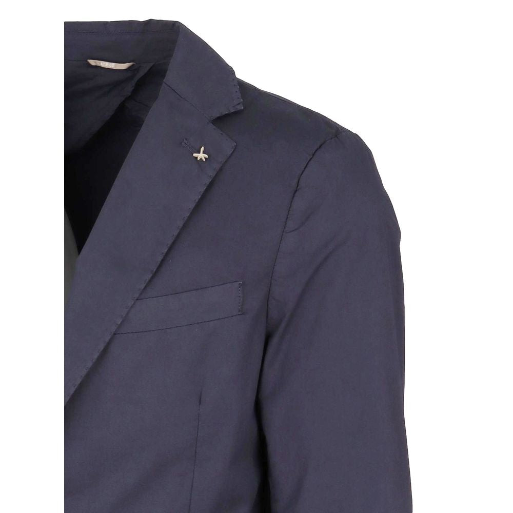 AT.P.CO Blue Cotton Women Blazer AT-14704-IT44 | XS