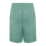 Alpha Studio Green Linen Short AL-14705-IT52 | XL