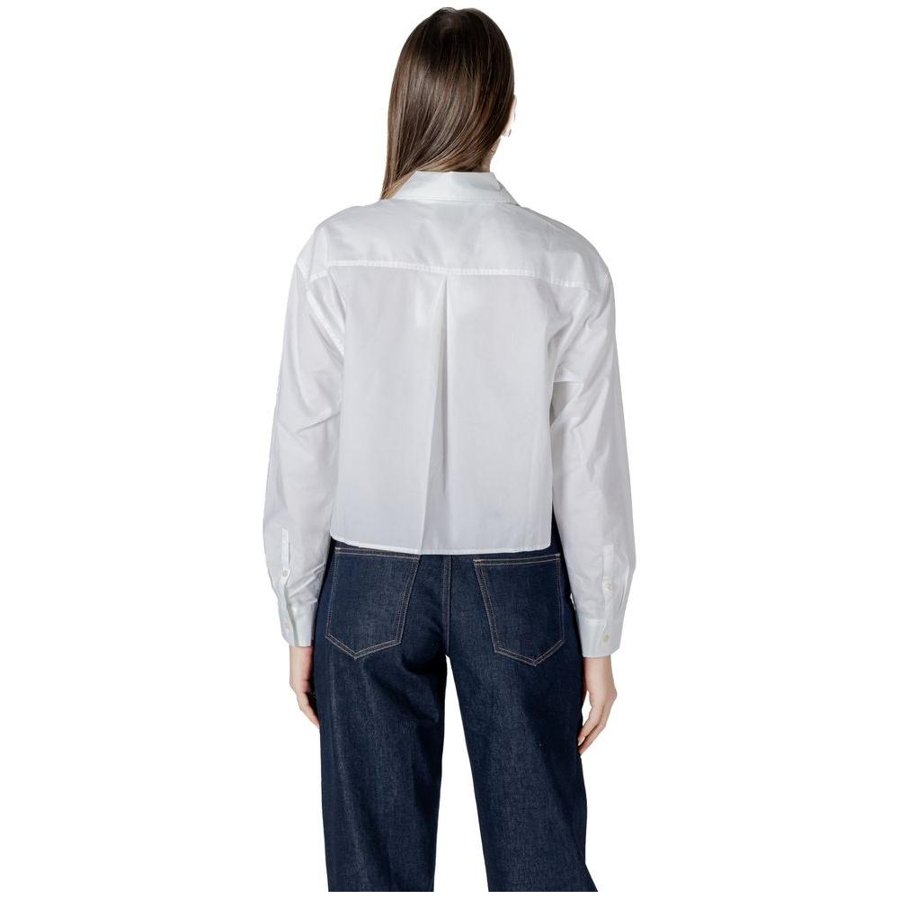 Calvin Klein Jeans White Cotton Shirt