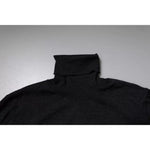 Dolce & Gabbana Black Wool Turtleneck Pullover Sweater TSH878525-44