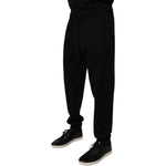 Dolce & Gabbana Black Cotton Jogger Jogging Pants PAN76015-52
