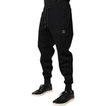 Dolce & Gabbana Black Modal Jogger Jogging Pants PAN76020-48