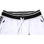 Dolce & Gabbana White Stripe Cotton DG King Bermuda Shorts
