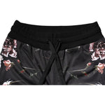 Dolce & Gabbana Black Floral Polyester Jogger Pants PAN76031-44