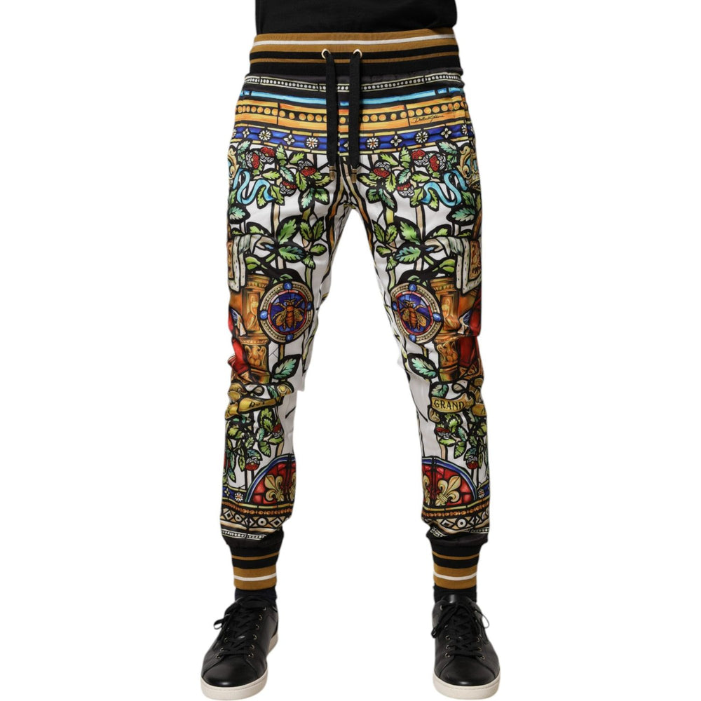 Dolce & Gabbana Multicolor NAPOLEON Jogger Sweatpants Pants PAN76039-44