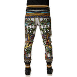 Dolce & Gabbana Multicolor NAPOLEON Jogger Sweatpants Pants PAN76039-44