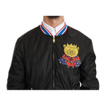 Dolce & Gabbana Black Material Jacket