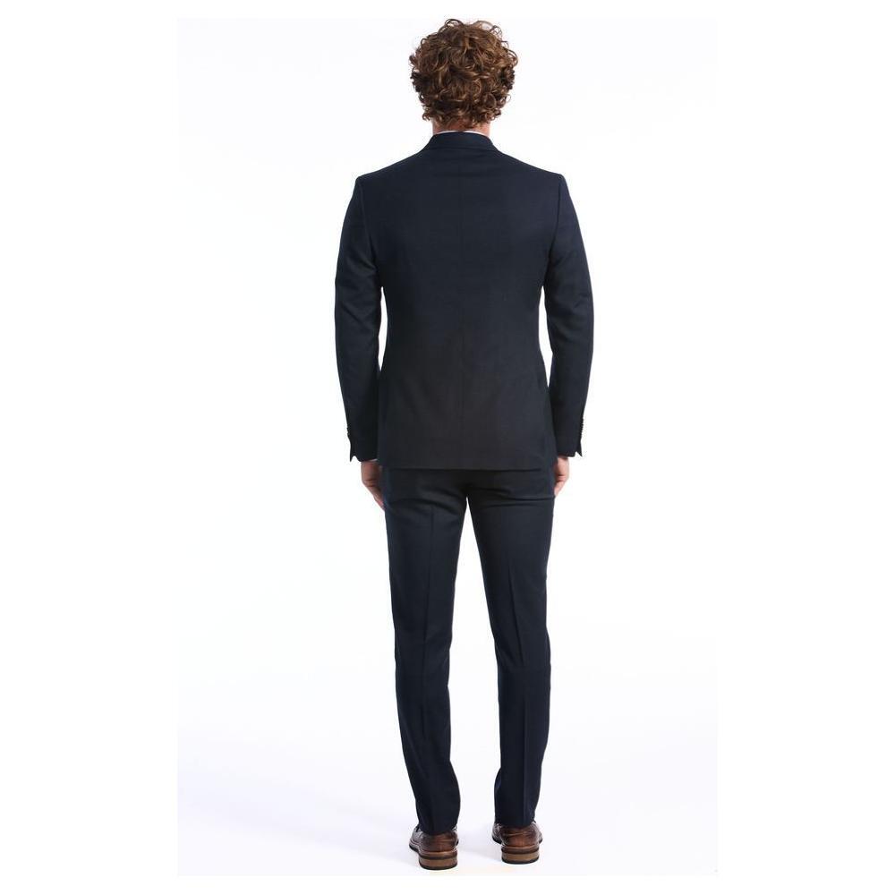 Baldinini Trend Blue Wool Suit BA-1033-IT52 | XL