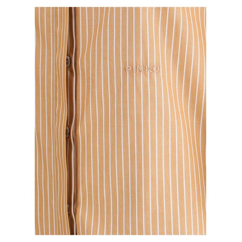 PINKO Short sleeve striped Shirt PI-104779A2FHLZ1-IT38 | S