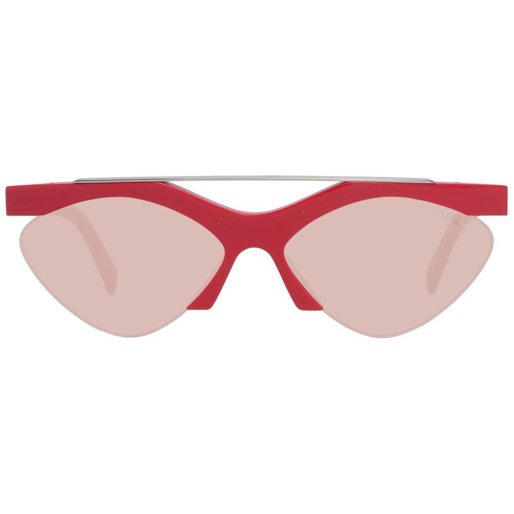 Emilio Pucci Red Metal Sunglasses EPEP01375966SAC