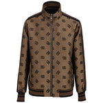 Dolce & Gabbana Bronze Polyester Jackets & Coat DO-835266420013818-IT50 | L