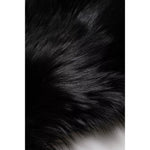 Dolce & Gabbana Black Fox Fur Neck Wrap Warmer Winter Scarf MS7117