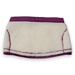 Dolce & Gabbana White Purple Cashmere Fleece Neck Warmer Scarf MS7415