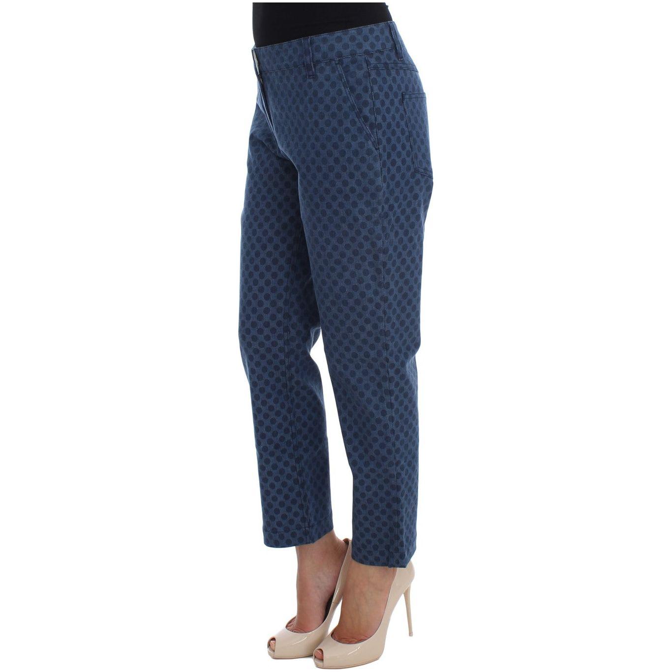 Dolce & Gabbana Polka Dotted Stretch Capri Jeans SIG20010-2