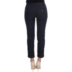 Dolce & Gabbana Polka Dotted Slim Capris Jeans SIG20019-2