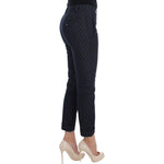Dolce & Gabbana Polka Dotted Slim Capris Jeans SIG20019-2
