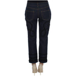 Dolce & Gabbana Blue Denim Cotton CAPRI Torero Jeans SIG20020-2
