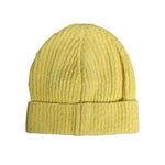 Dolce & Gabbana Yellow Cotton Knitted Winter Beanie Hat HAT9713