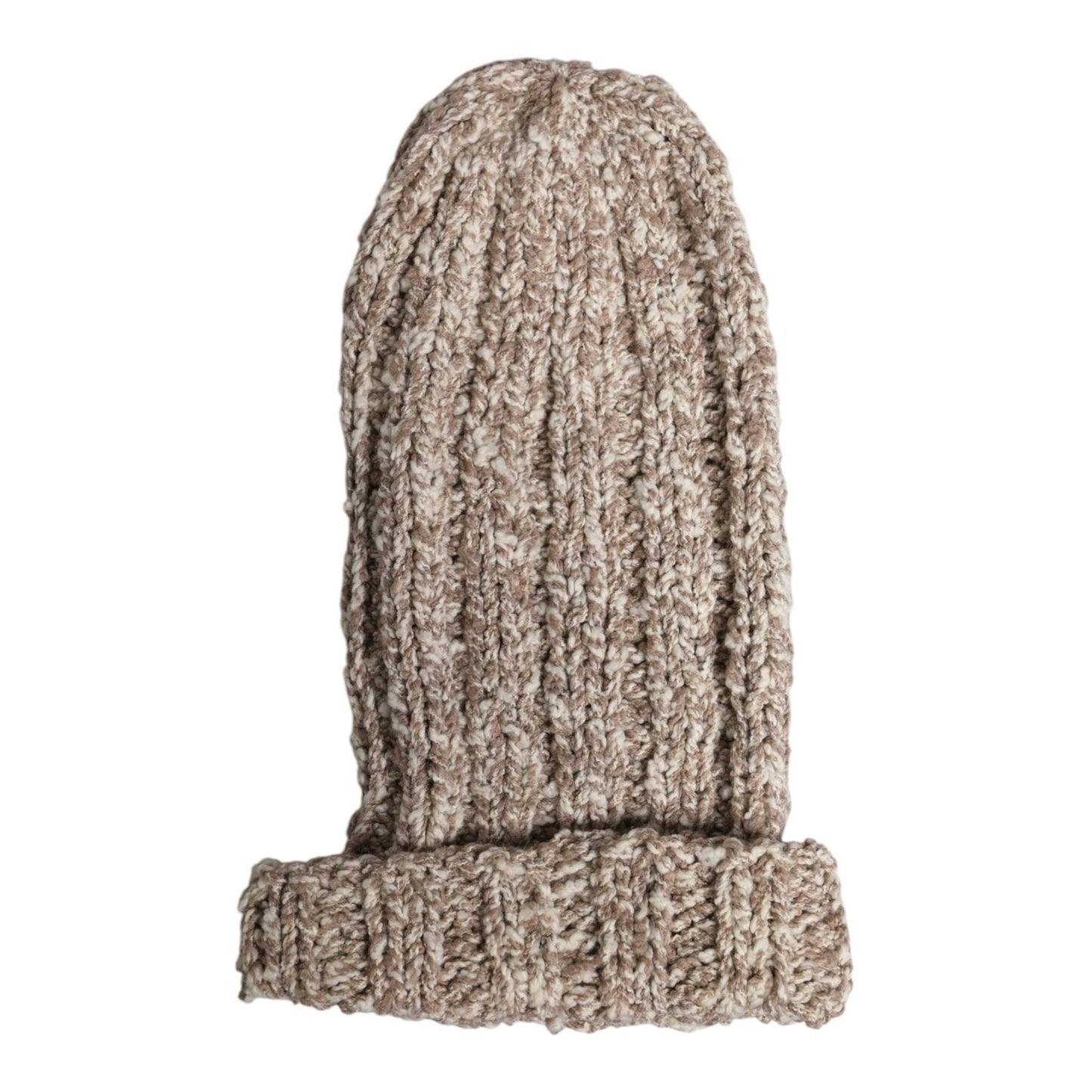 Dolce & Gabbana Beige Wool Knitted Ski Mask Balaclava Hat HAT9722