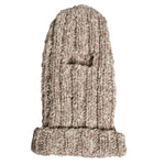 Dolce & Gabbana Beige Wool Knitted Ski Mask Balaclava Hat HAT9722